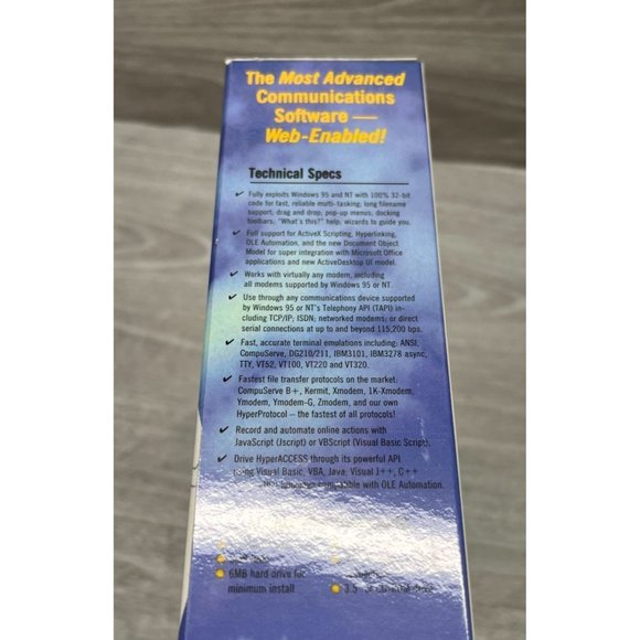 HyperAccess 8 Windows 95 PC Terminal Emulation Software CD Upgrade HyperTerminal - Picture 3 of 10